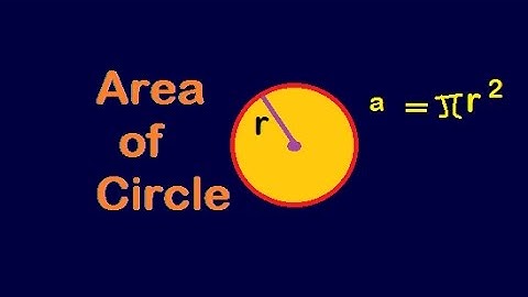 Hoe het gebied van de cirkel in JAVA te vinden