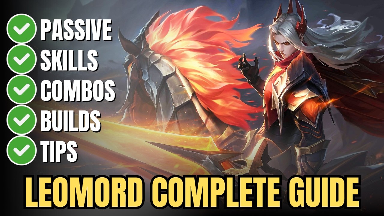 Leomord Complete Guide in Mobile Legends – Best Build, Skills, Combos, Passive & Pro Tips