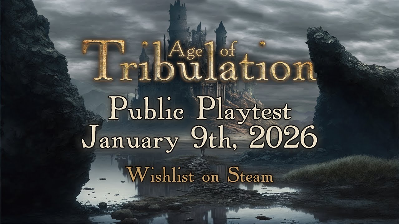 Age of Tribulation | Playtest Jan. 9th, 2026 on Steam (Upcoming Dark Fantasy Survival RPG for PC)