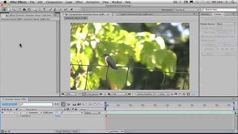 After Effects CS5 201: Motion Tracking and Stabilization - 1 Introducing Motion Stabilization and Tr