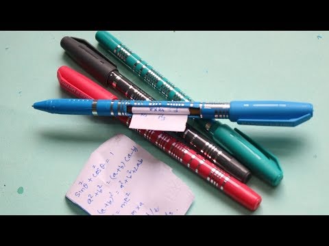 How to make a cheating pen in exams diy