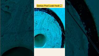 Genius Pool Leak Hack 😱 #shorts #explorenow #trending #experiment
