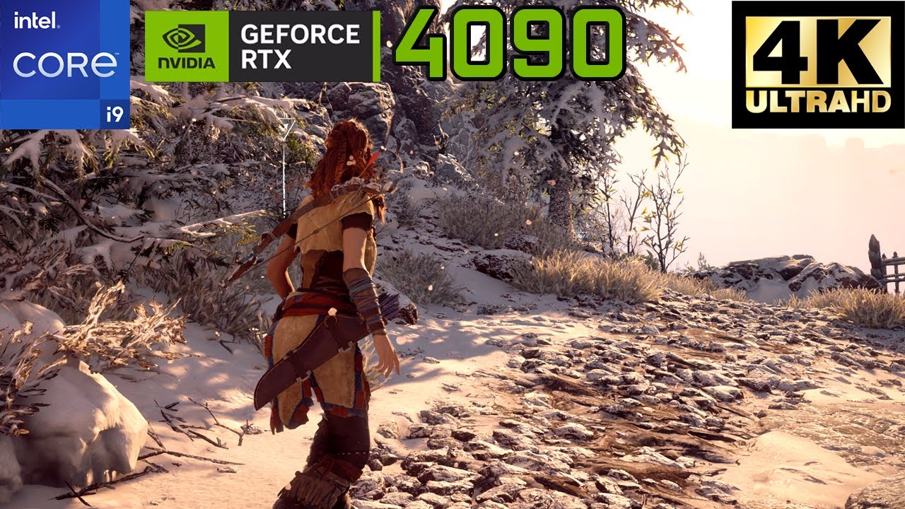 RTX 4090 | Настройка реалистичной графики MAX | Трассировка лучей DLSS | Горизонт нулевого рассвета