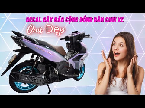 Dán Decal Xe Ab Màu Quá Đẹp Gây Bão Cộng Đồng Dân Chơi Xe | Sơn Xe Hoàng Phúc