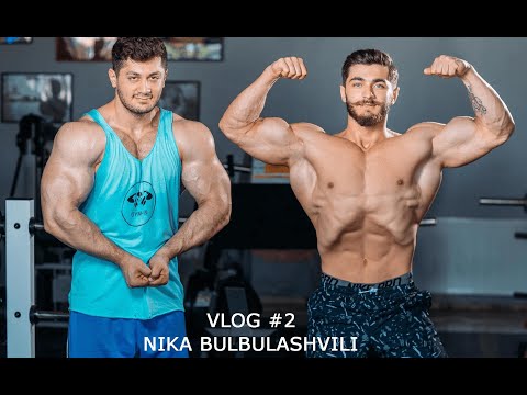 VLOG #2  Shoulder Workout \u0026 დელტების ვარჯიში