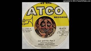 Donny Hathaway - The Ghetto - Pt. 2 (Atco) 1969