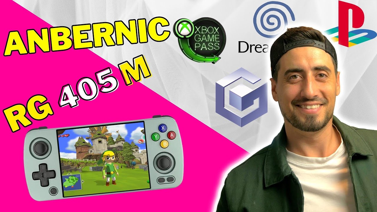 ANBERNIC RG405M mon test et avis sur cette nouvelle console ! - YouTube