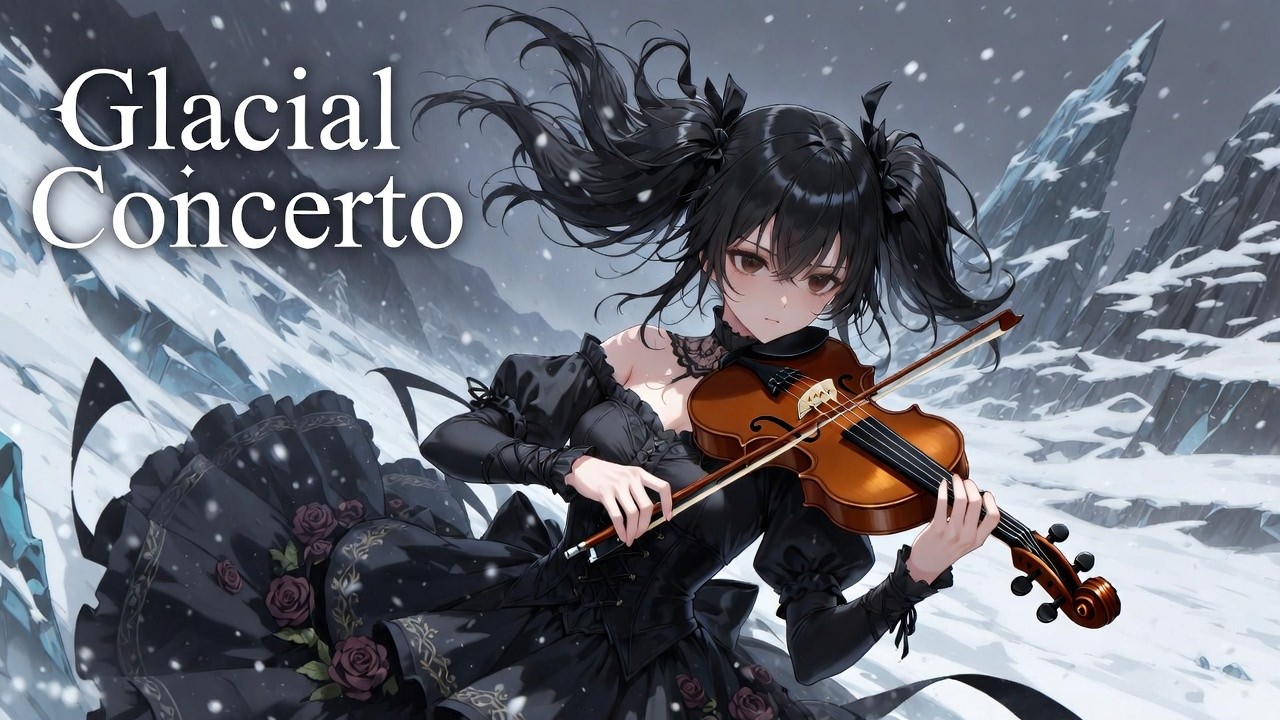 Glacial Concerto - Nocturnal Rose [Official Audio] | Neoclassical Speed Metal / Instrumental