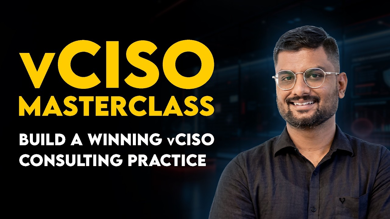 vCISO Master Class: Build a Security Program From Zero