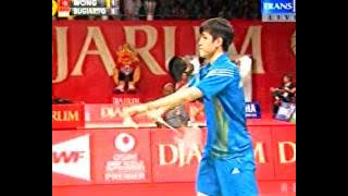Tunggal Putra Perdelapan Final INA vs HKG) Ind Open '13 Part 1