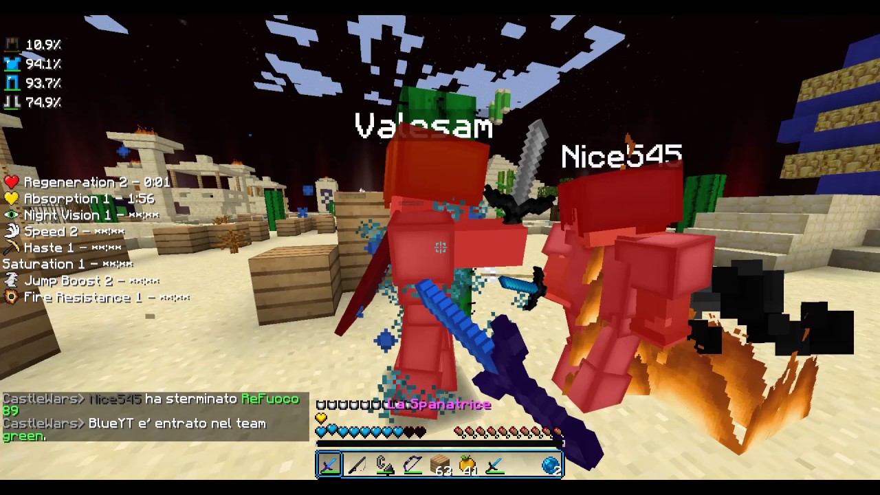 Minecraft - EverMine CastleWars #1