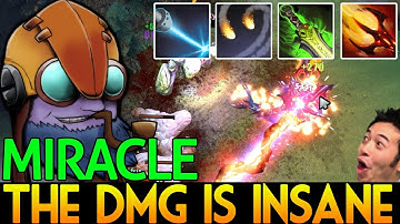THE DAMAGE IS INSANE | MIDDLE TINKER by Miracle- Dota 2 7.07c