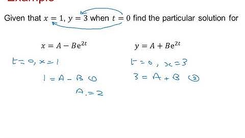 Edexcel Core Pure: Second order differential equations 3-5
