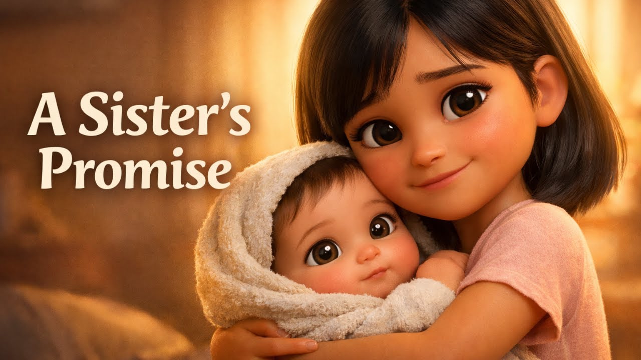 12-Year-Old Sister & 6-Month Baby 😢 | Heart Touching 3D Animation Story | Zinku Toons