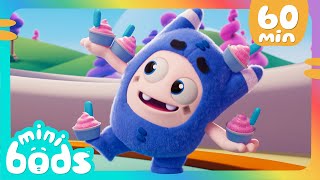 Ice Cream Maker 🍧 | Minibods | Mini Oddbods | Baby Oddbods | Funny Cartoons For Kids