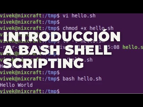 Video: ¿Por qué se utilizan secuencias de comandos de shell?