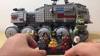 Lego Star Wars Clone Turbo Tank Set Review!!!