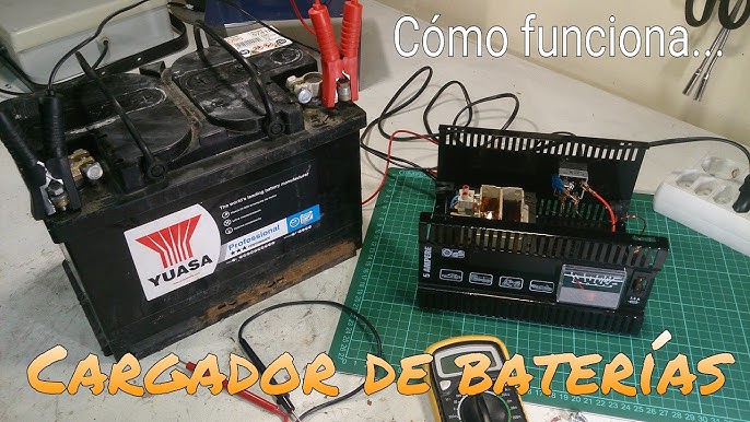 cómo usar #cargador de #batería de #auto y #moto de #12 #voltios o 24