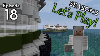 Star Ferry Operation in Minecraft - Minecraft Transit Railway Let's Play S3E18