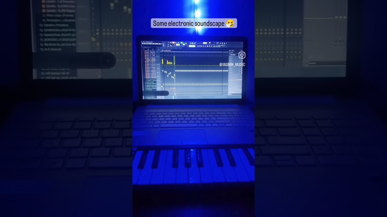 some electronic soundscape 