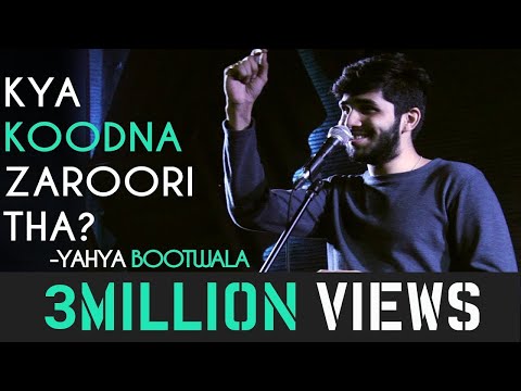 Kya Koodna Zaroori Tha? - Yahya Bootwala | Kahaaniya - A Storytelling Open Mic By Tape A Tale