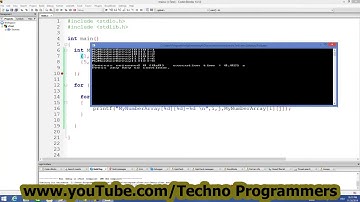 C - Programming For Beginners. Tutorial 13 - ARRAY - ONE AND TWO DIMENSIONAL ARRAYS