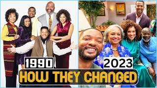 The Fresh Prince of Bel-Air (1990) 🔥 Cast: Then and Now 🔥2023