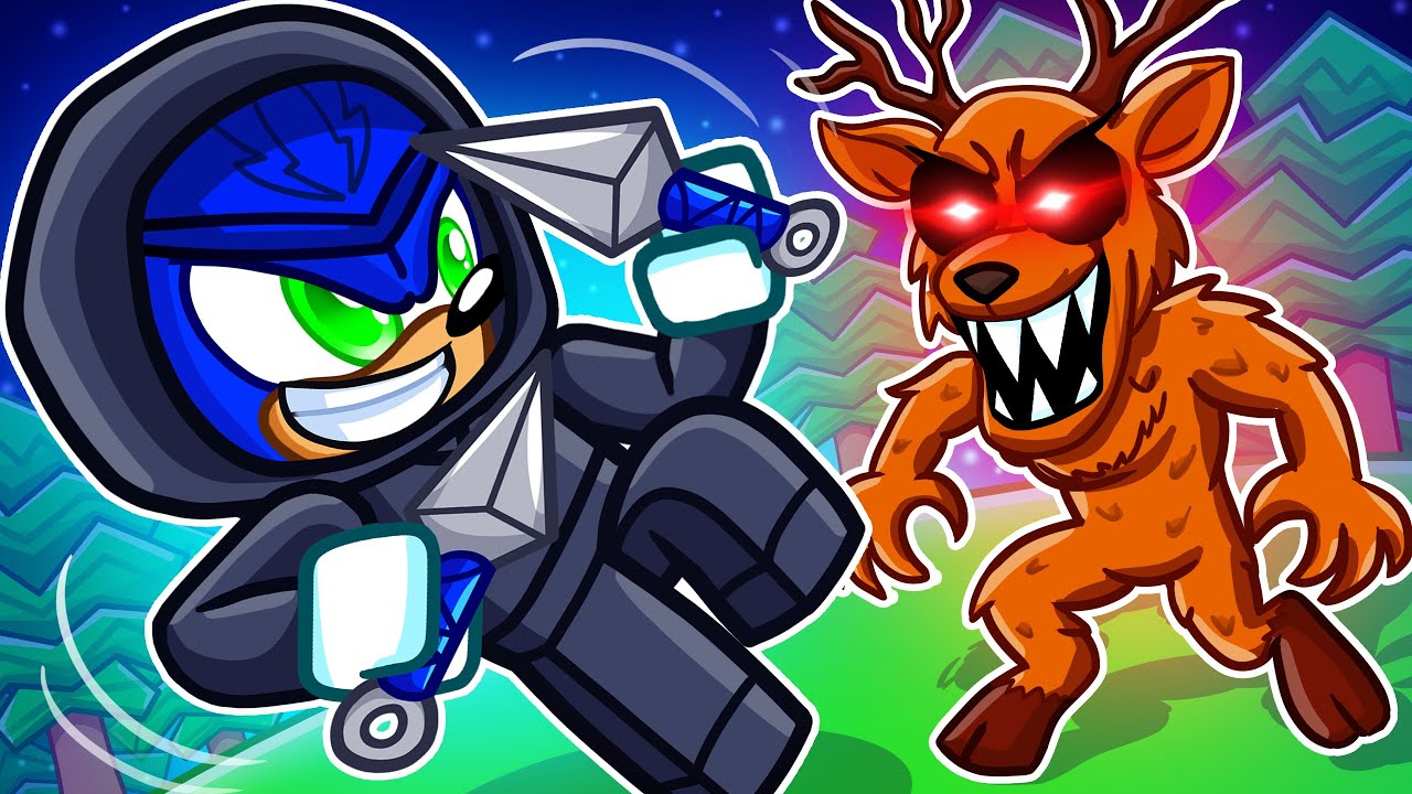 Jugando con la NUEVA CLASE NINJA en Sobrevive 99 Noches en el Bosque!