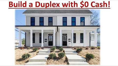 How to Develop Duplexes with Zero Cash - Build to Rent Real Estate Training