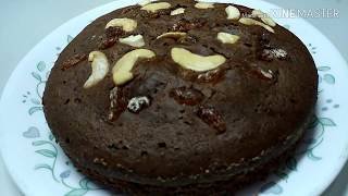 Eggless Oreo Dry Fruits Cake In pressure Cooker |Oreo Biscuit Cake Recipe |