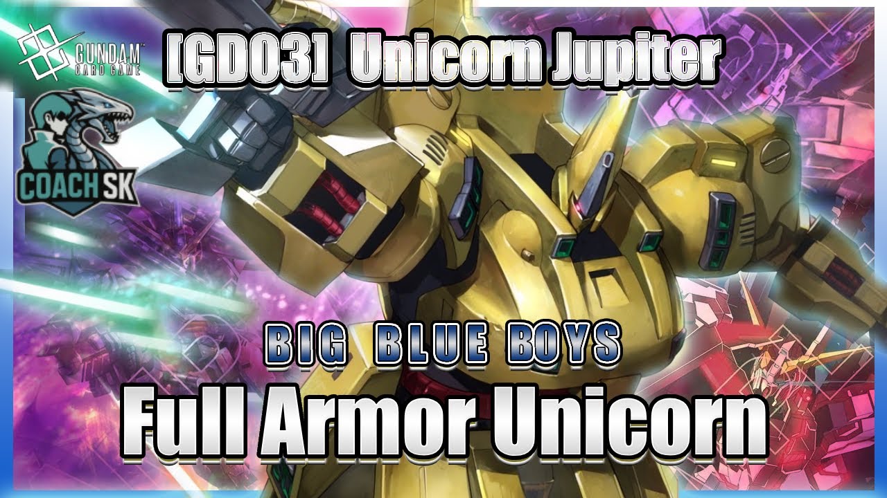 GD-03 l Big O meets Unicorn Deck Tech