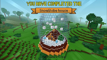 Block Craft 3D: Building Simulator Games For Free Gameplay#643 (iOS & Android) | Snow Globe House