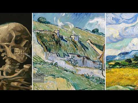 Vincent van Gogh Art TV — Silent Art Gallery · June 30 Morning | Thatched Cottages an… & others