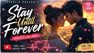 Stay Until Forever ❤️ | Beautiful English Love Song | Romantic Pop Song | Auralix