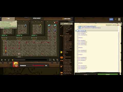 CodeCombat Attack Wisely |Python|Method 2 Def