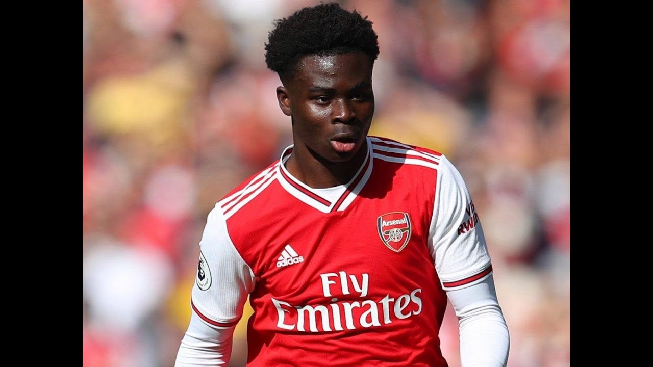 Saka goal vs Tottenham at Emirates