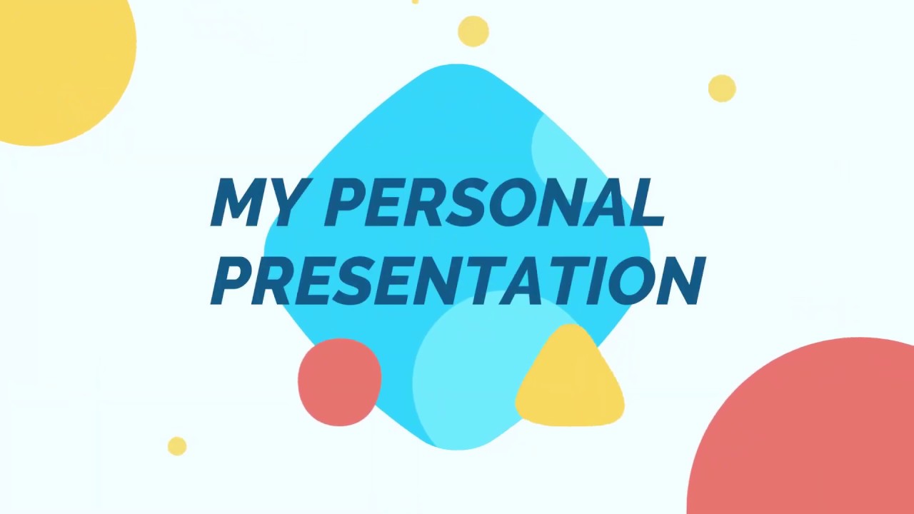 self presentation video