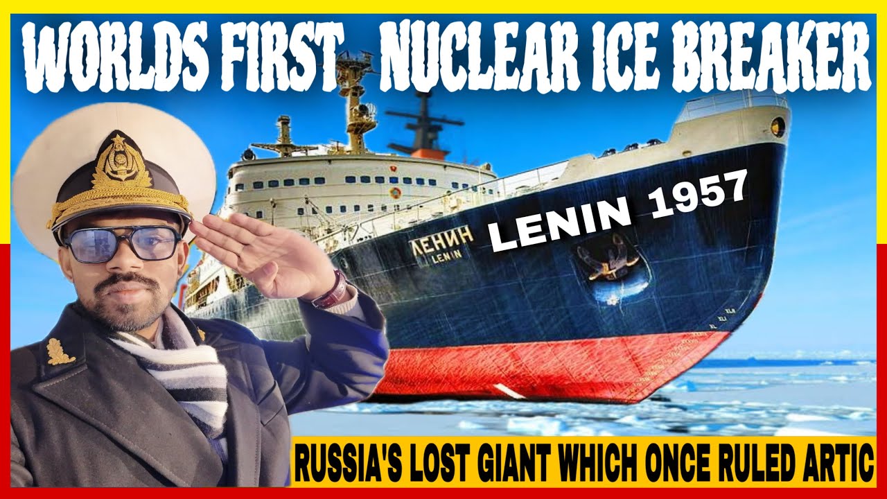 What’s inside LENIN ? Worlds first nuclear ☢️ice breaker ship | Murmansk Russia 