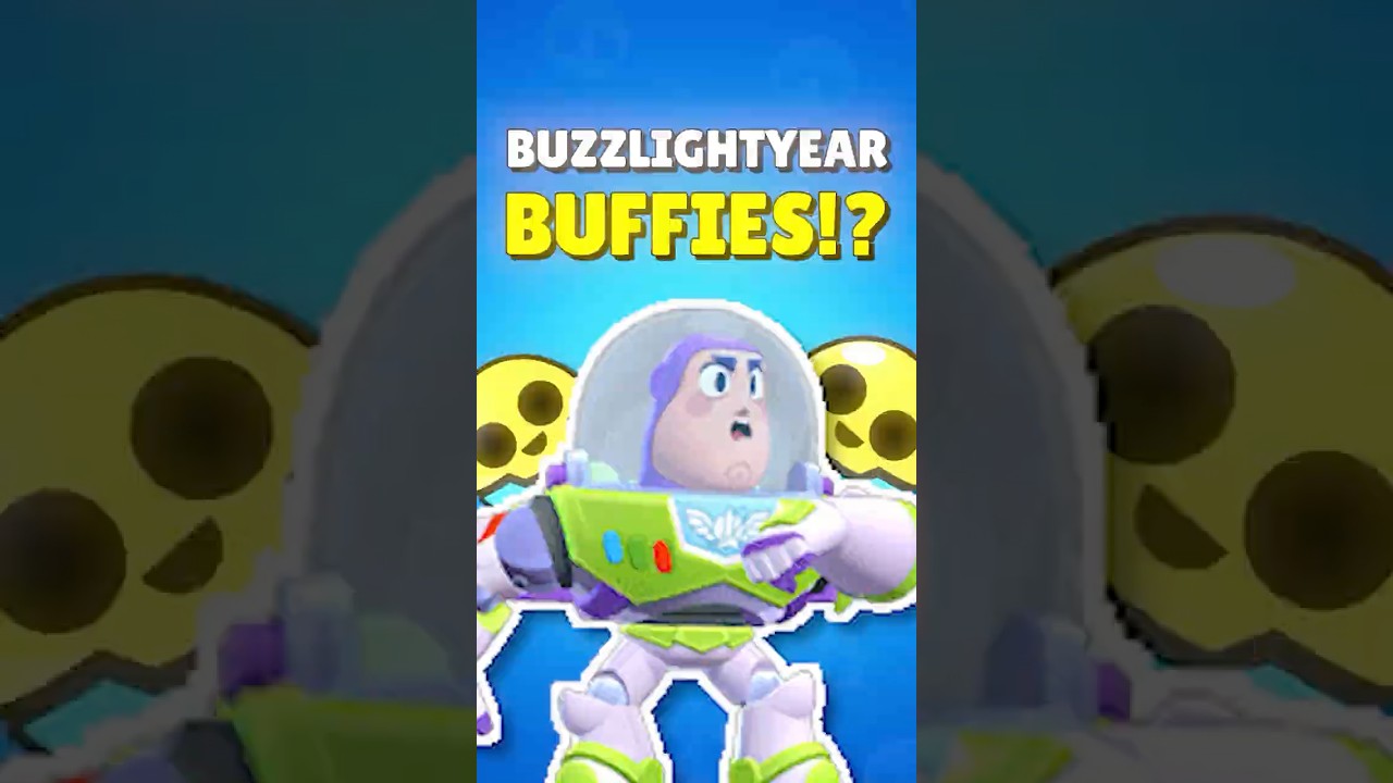 What If Buzz Lightyear Got BUFFIES? 😱 #brawlstars #supercellpartner
