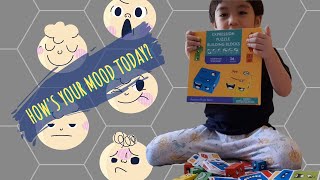 Jaeden plays the Expression Puzzle Building Blocks | Educational Game for KIDS