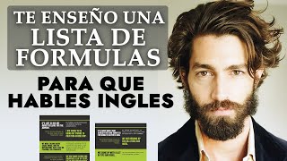 Te Enseño Una Lista De Fórmulas Para Que Hables Inglés