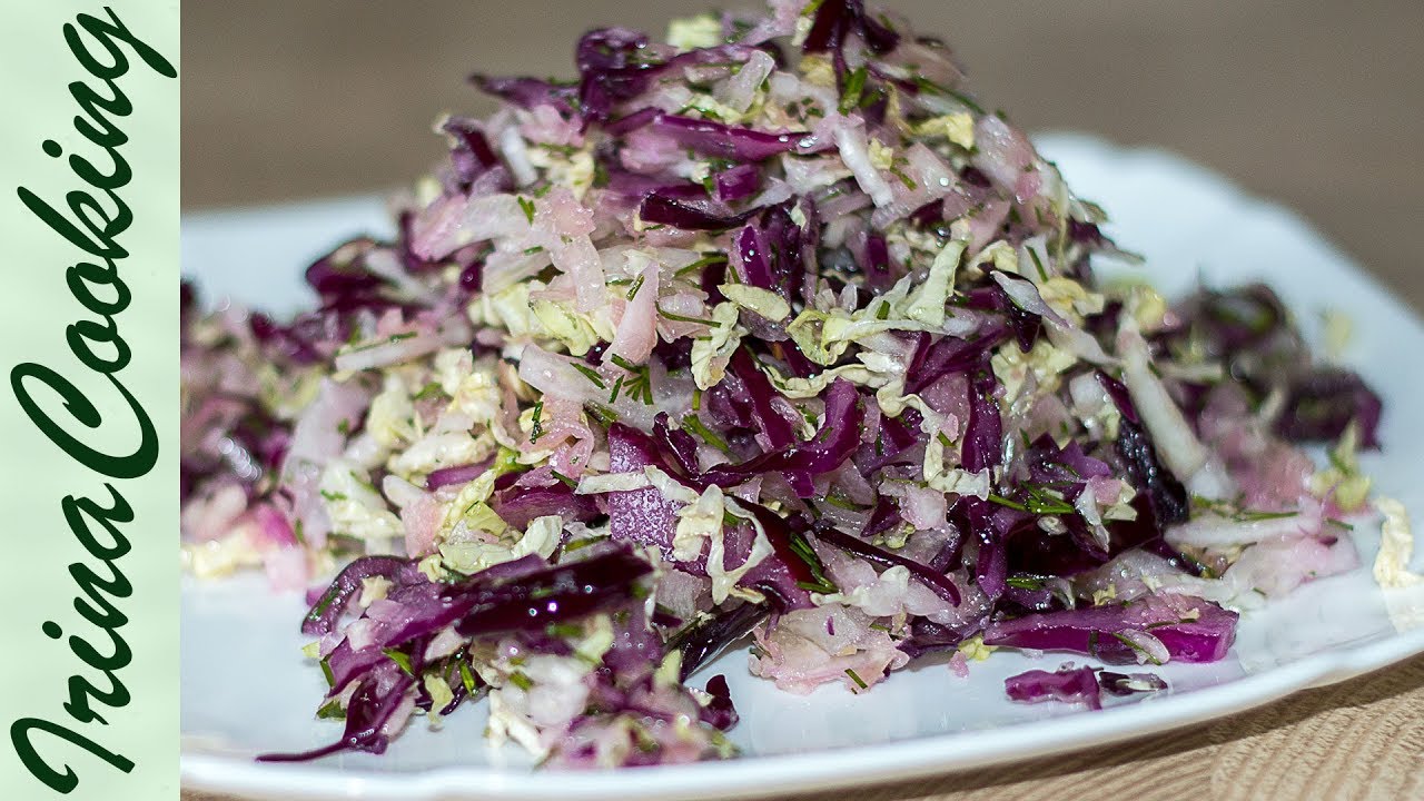 Салат ТРИ КАПУСТЫ ? Three Cabbages Salad Recipe ✧ Ирина Кукинг