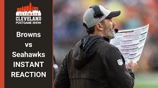 CLEVELAND BROWNS vs. SEATTLE SEAHAWKS INSTANT REACTION: Kevin Stefanski's team WILL NOT QUIT