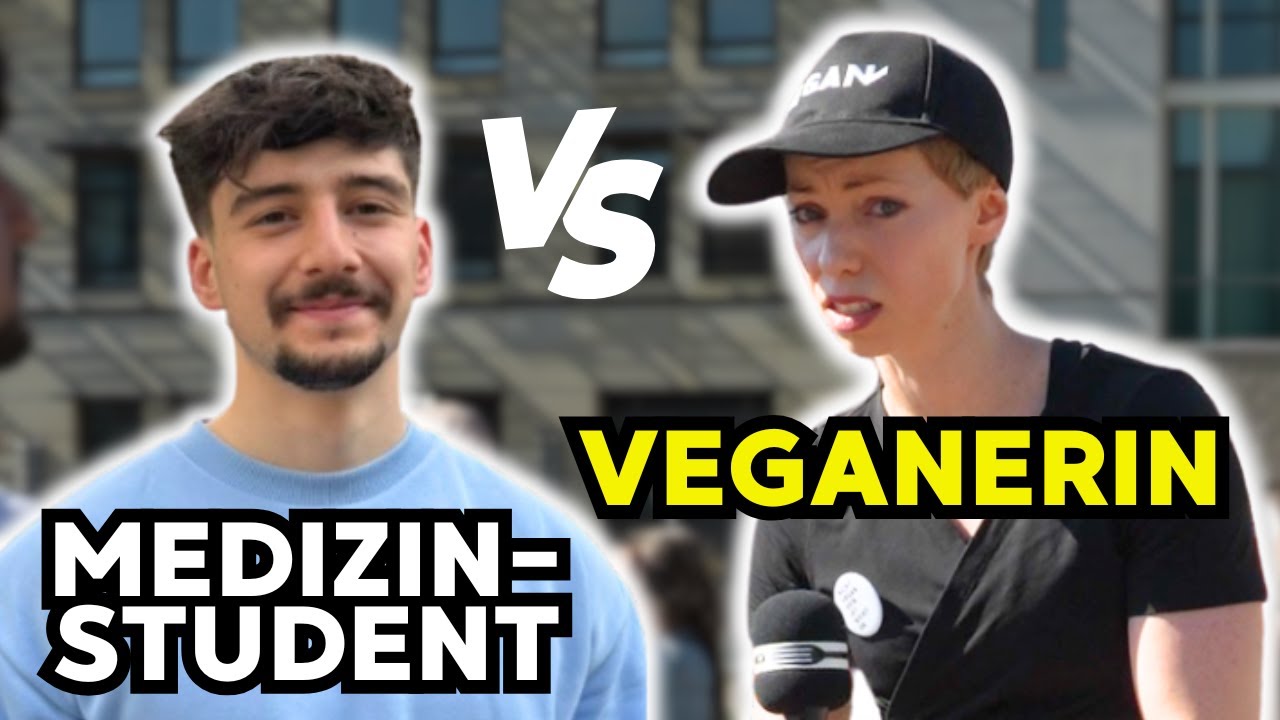 Student stellt Veganerin Fragen– und versagt bei DER EINEN! | 