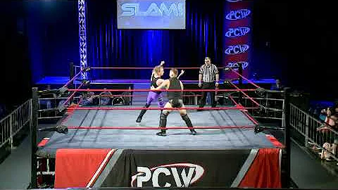 Andy Walker v Thomas Crowe Slam title match PCW SL...