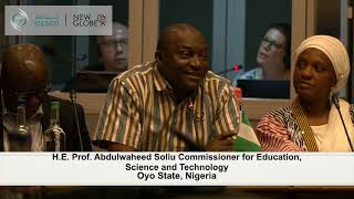 NewGlobe and ICESCO High-Level Ministerial Dialogue - Oyo State, Nigeria Remarks