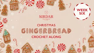 Sirdar Gingerbread Crochet Along: Week 6 - Border And Crochet Fringe
