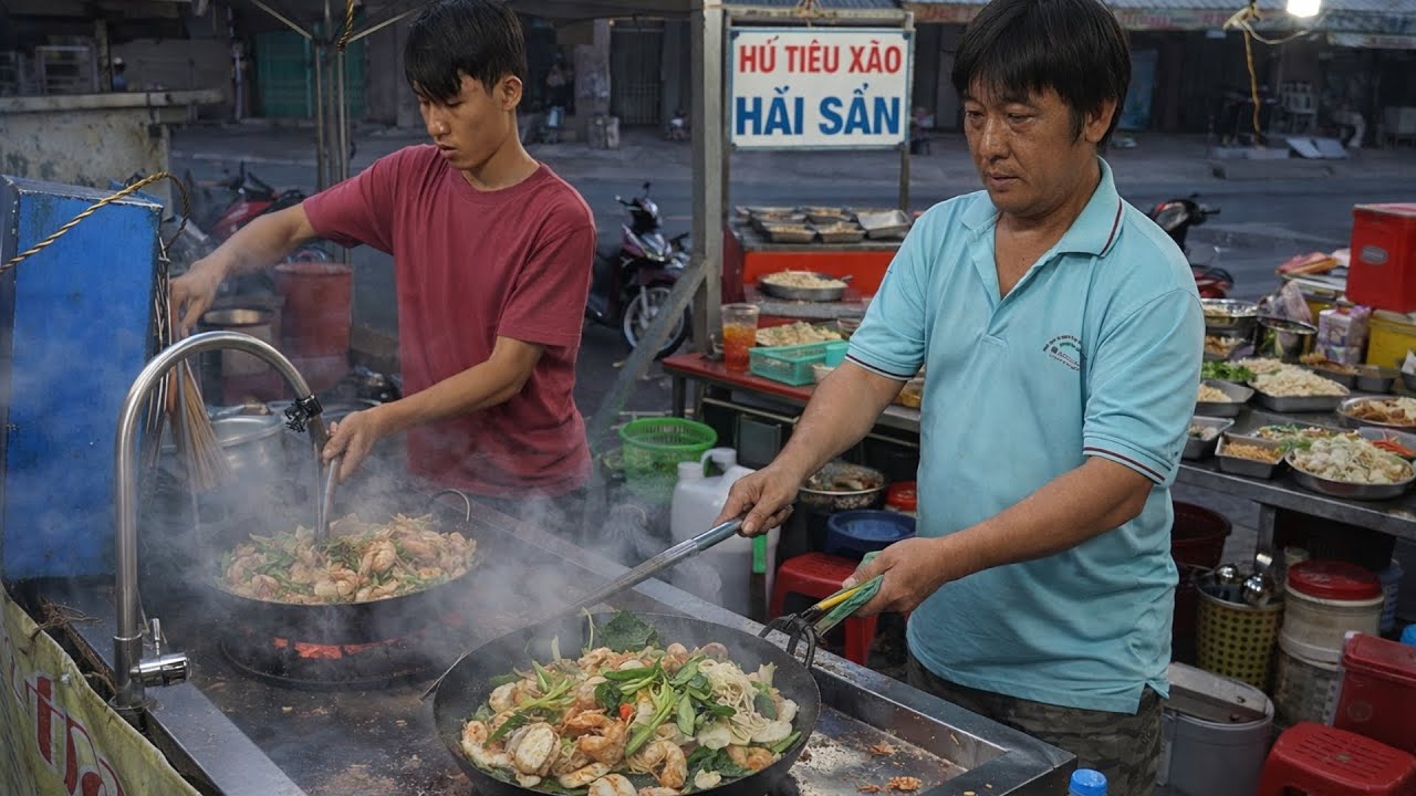 Phát hiện quán ăn người Hoa giá bình dân đông khách ở vỉa hè Sài Gòn