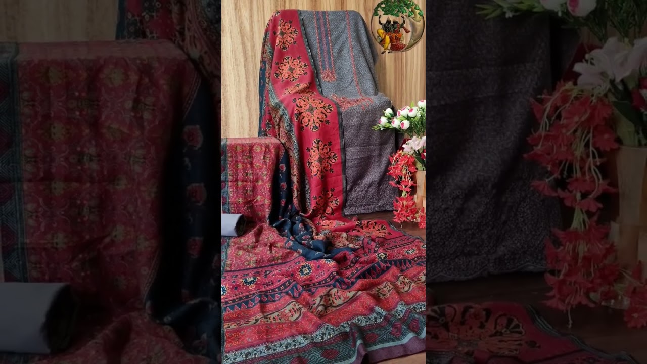 Mumtaz arts twill pashmina salwar design 2022