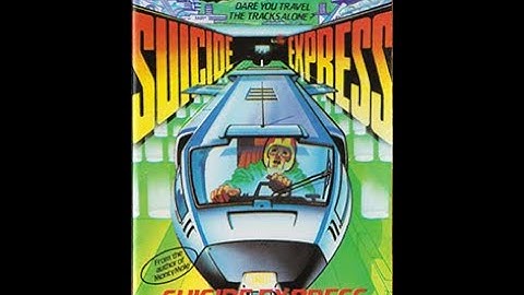 Commodore 64 Tape Loader Gremlin Graphics Suicide Express 1985